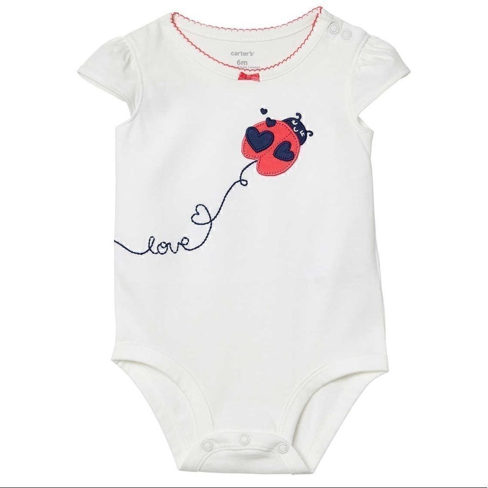 NEW! CARTER’S 4 piece Set, Ladybug - Picture 2 of 7